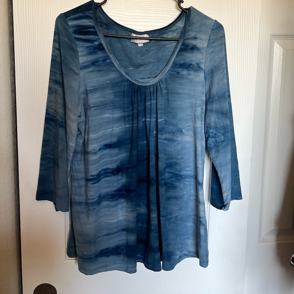 Fashion Bug tye-dye elbow length top